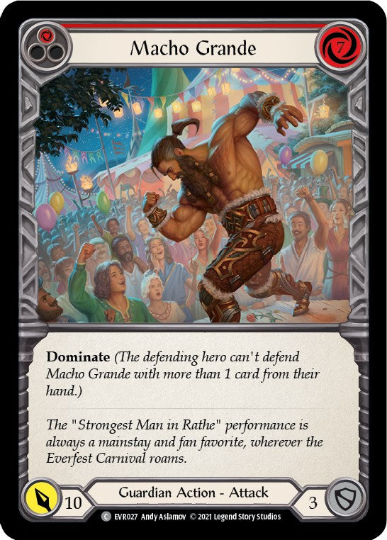 Macho Grande (Red) [EVR - EVR027]