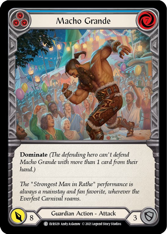 Macho Grande (Blue) [EVR - EVR029]