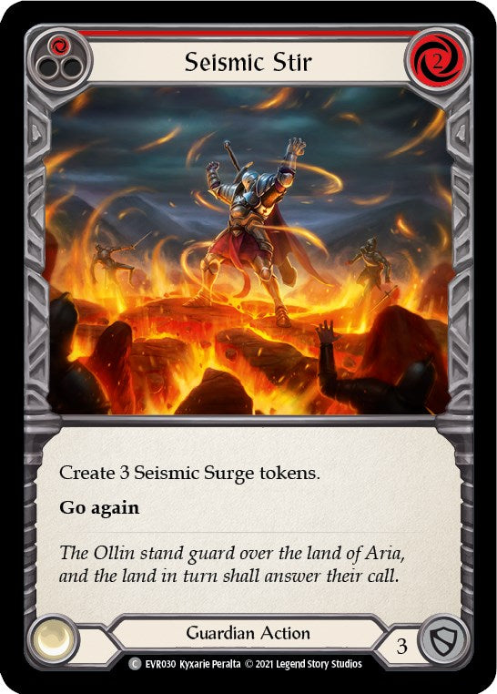 Seismic Stir (Red) [EVR - EVR030]