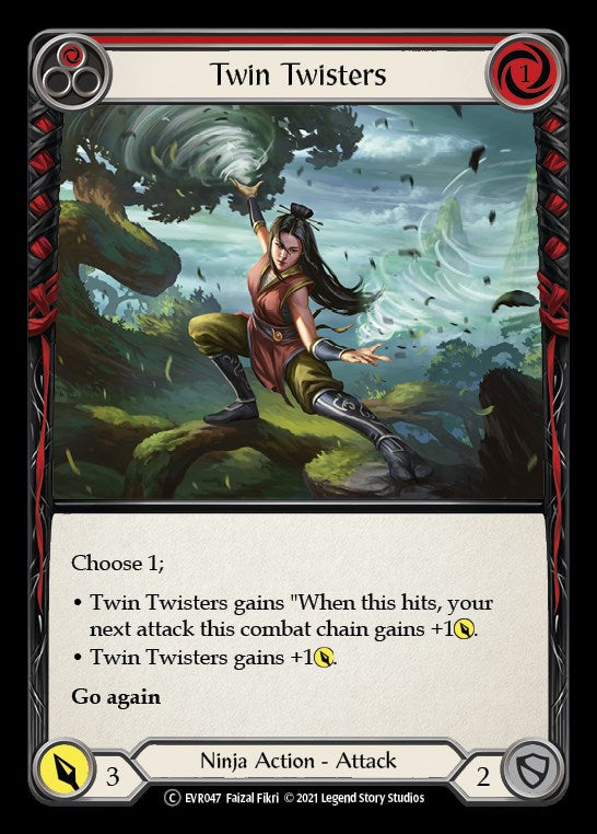 Twin Twisters (Red) [EVR - EVR047]