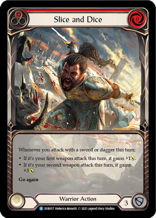 Slice and Dice (Red) (Extended Art) [EVR - EVR057]