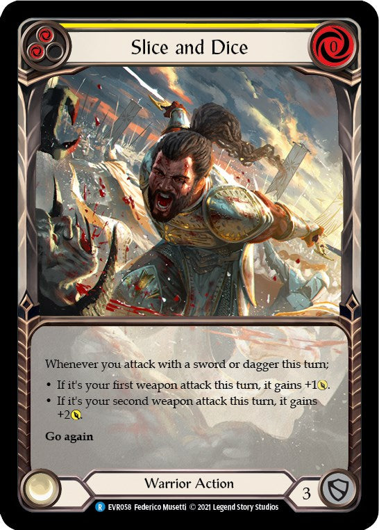 Slice and Dice (Yellow) (Extended Art) [EVR - EVR058]