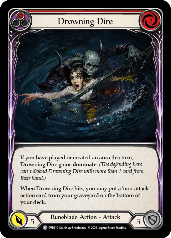 Drowning Dire (Red) [EVR - EVR110]