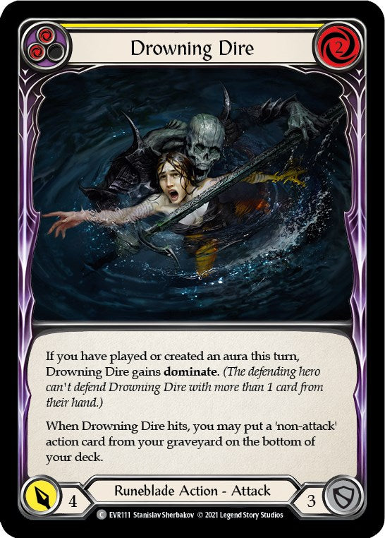Drowning Dire (Yellow) [EVR - EVR111]