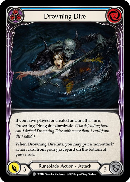 Drowning Dire (Blue) [EVR - EVR112]