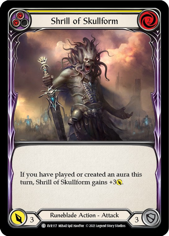 Shrill of Skullform (Yellow) [EVR - EVR117]