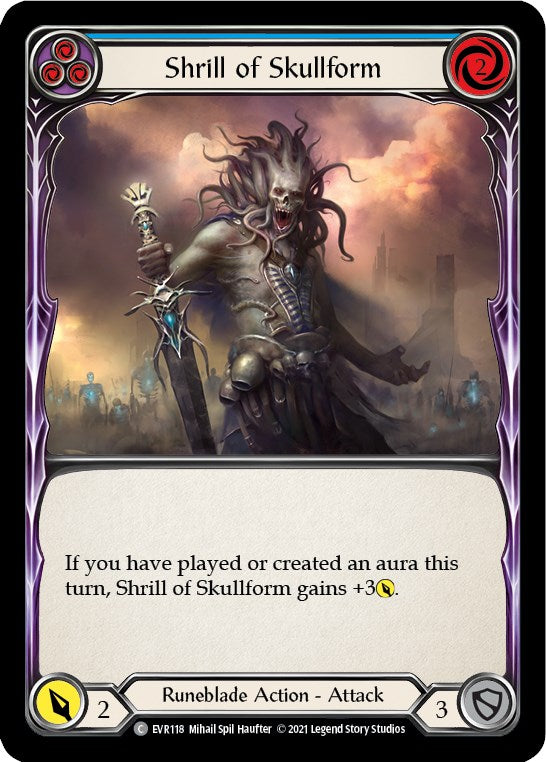 Shrill of Skullform (Blue) [EVR - EVR118]