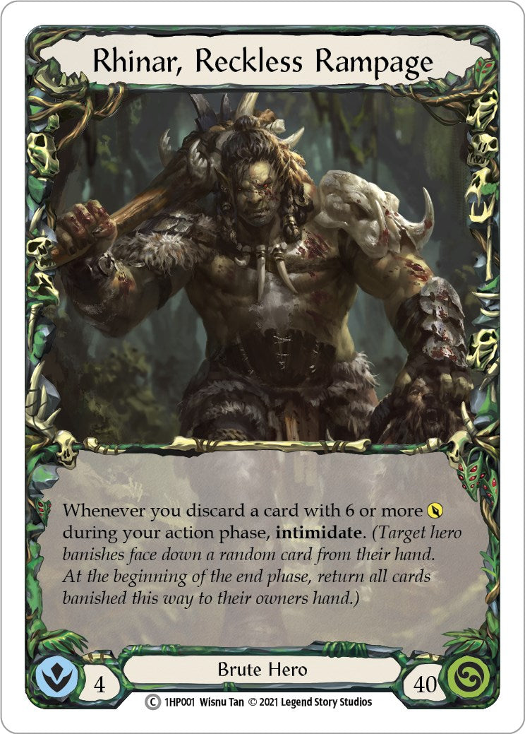 Rhinar, Reckless Rampage [1HP - 1HP001]