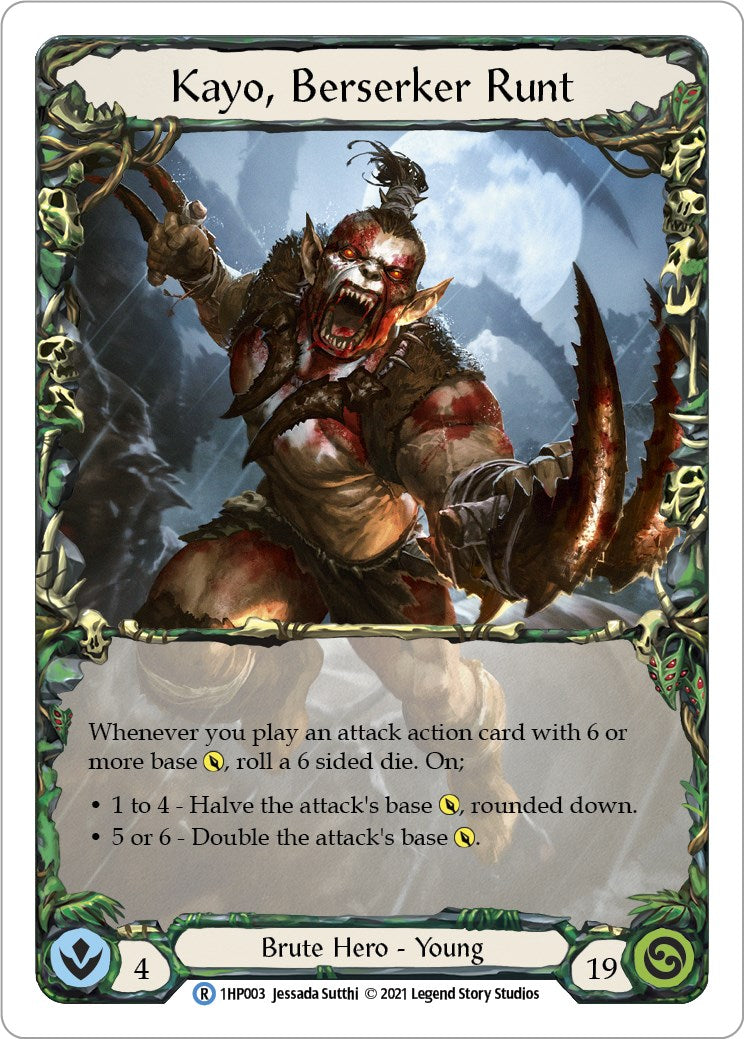 Kayo, Berserker Runt [1HP - 1HP003]