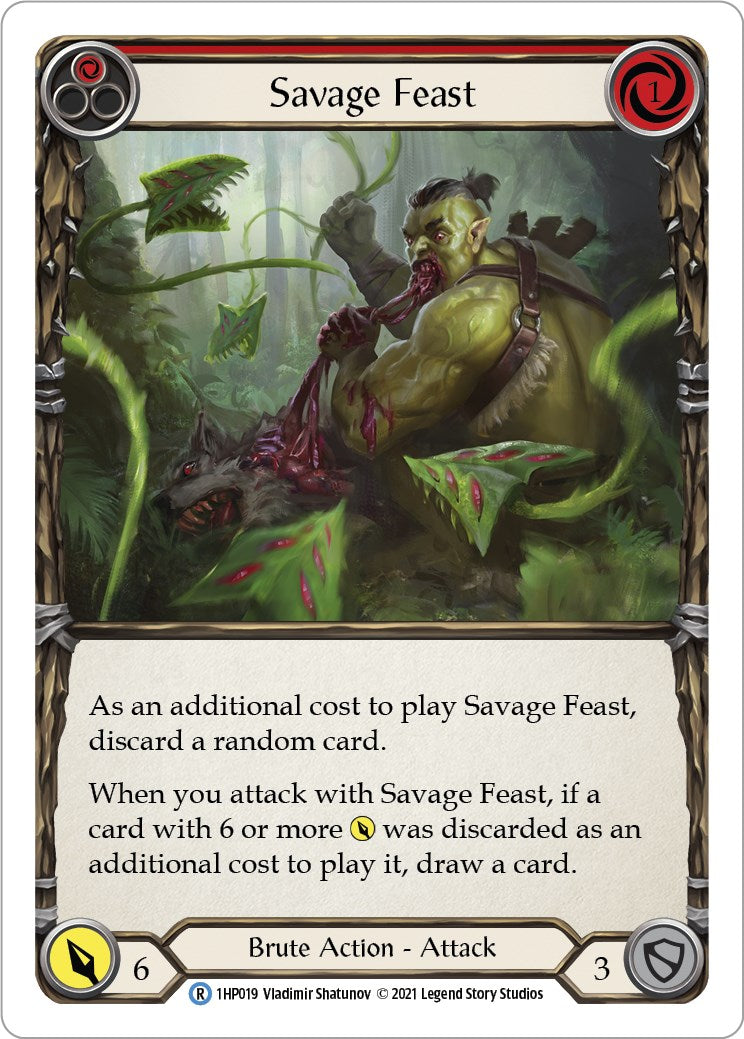 Savage Feast (Red) [1HP - 1HP019]