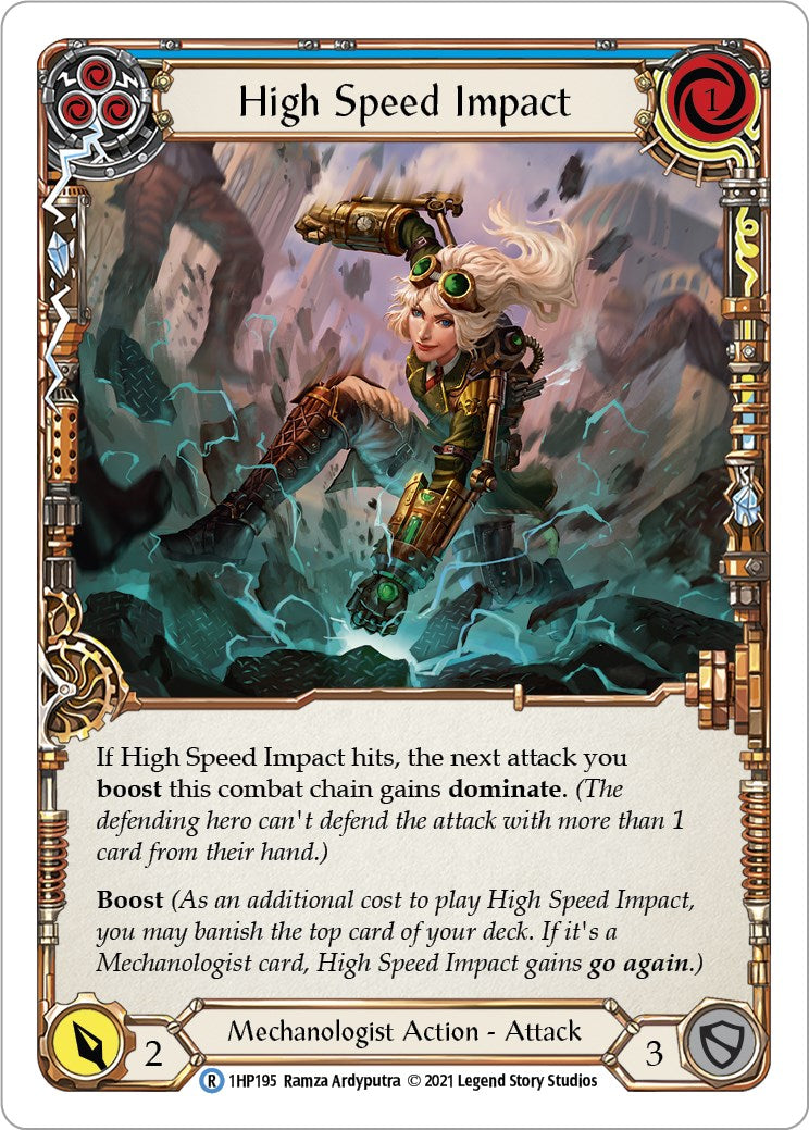 High Speed Impact (Blue) [1HP - 1HP195]