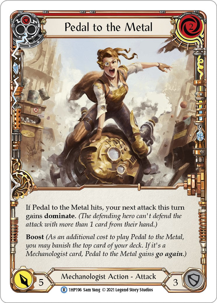 Pedal to the Metal (Red) [1HP - 1HP196]