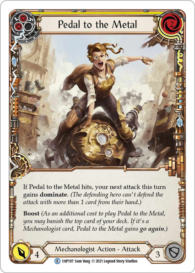 Pedal to the Metal (Yellow) [1HP - 1HP197]