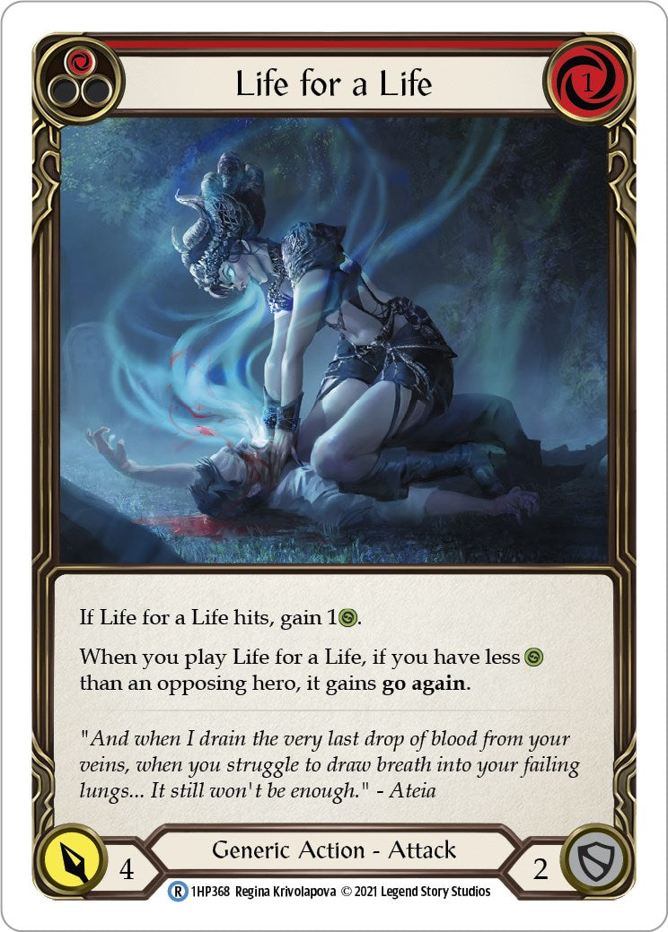 Life for a Life (Red) [1HP - 1HP368]
