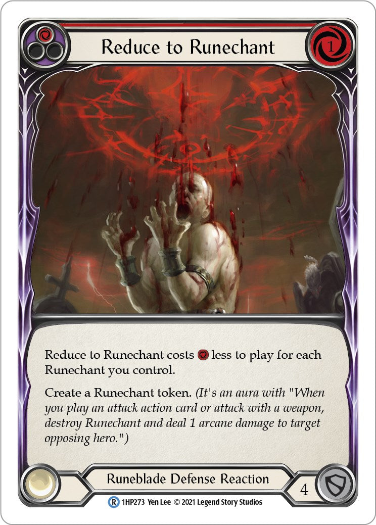 Reduce to Runechant (Red) [1HP - 1HP273]