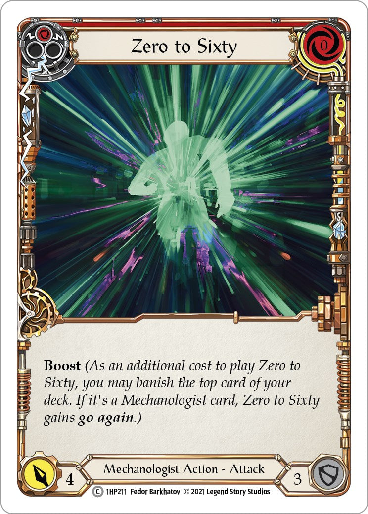 Zero to Sixty (Red) [1HP - 1HP211]