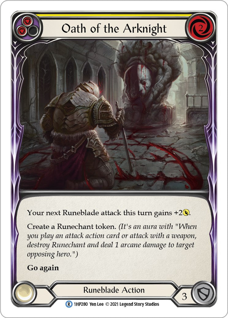 Oath of the Arknight (Yellow) [1HP - 1HP280]