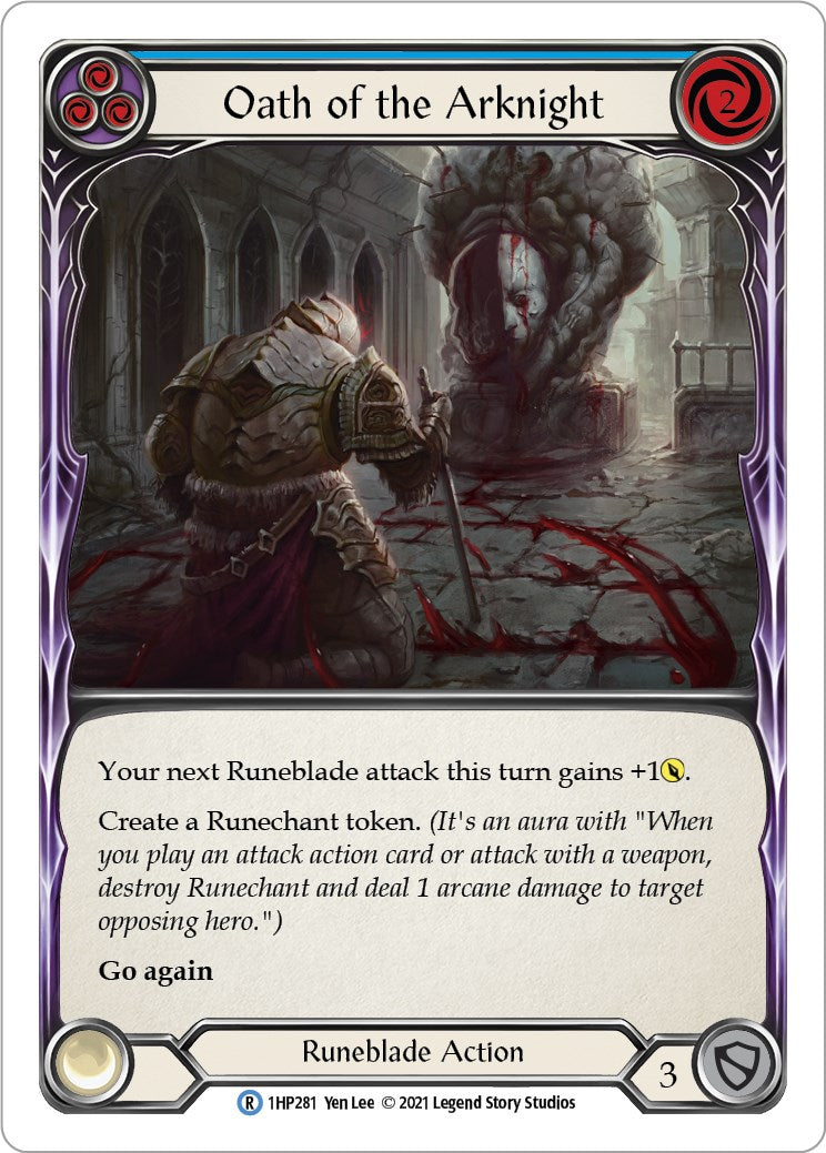 Oath of the Arknight (Blue) [1HP - 1HP281]