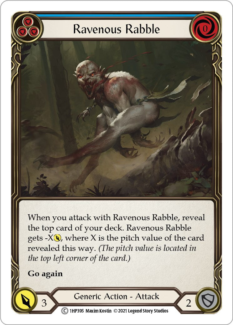 Ravenous Rabble (Blue) [1HP - 1HP395]