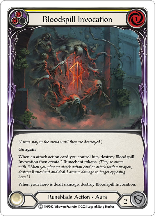 Bloodspill Invocation (Yellow) [1HP - 1HP292]