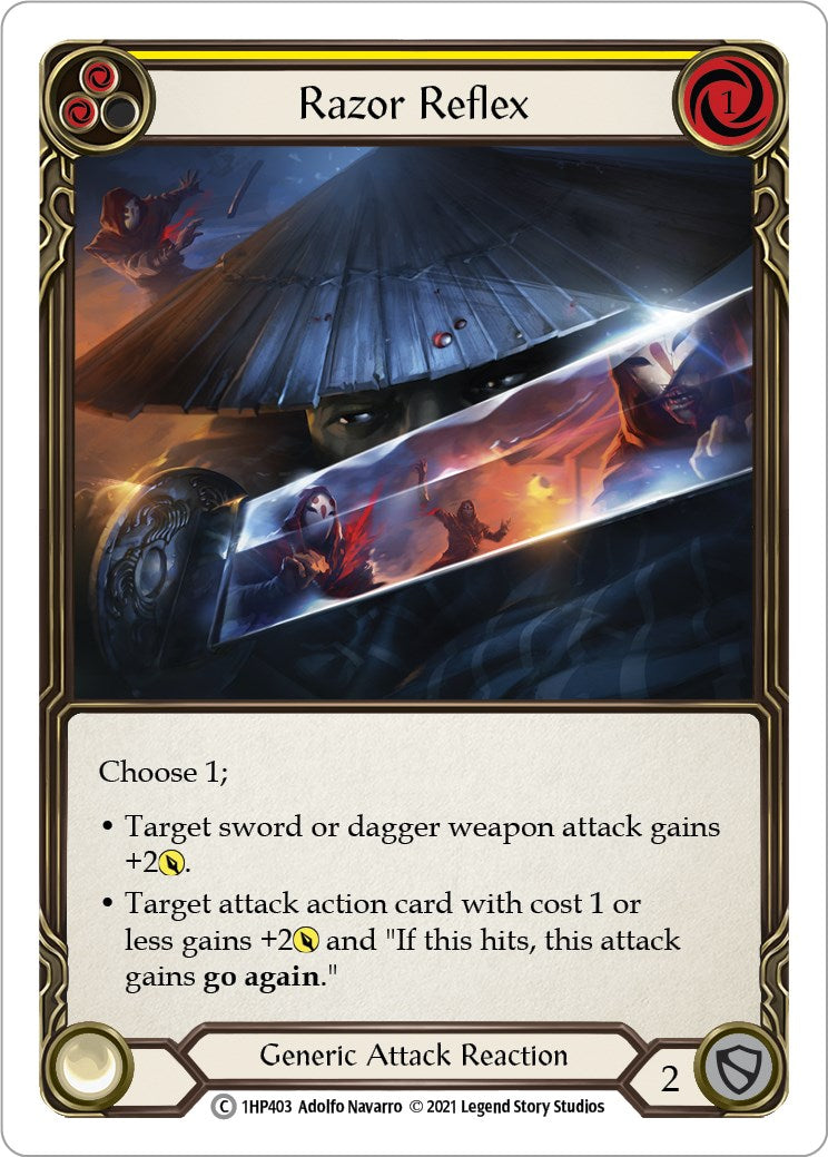 Razor Reflex (Yellow) [1HP - 1HP403]