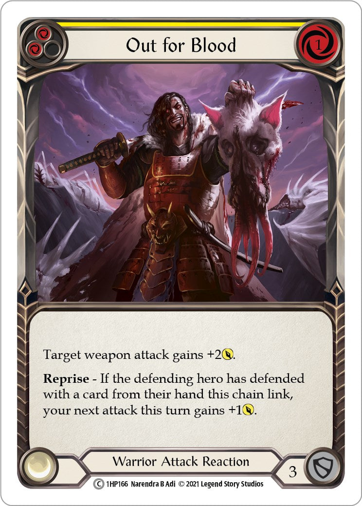 Out for Blood (Yellow) [1HP - 1HP166]