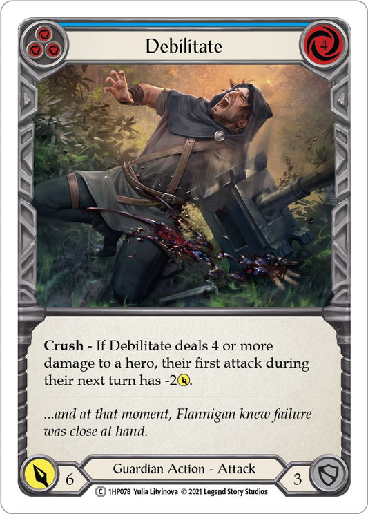 Debilitate (Blue) [1HP - 1HP078]
