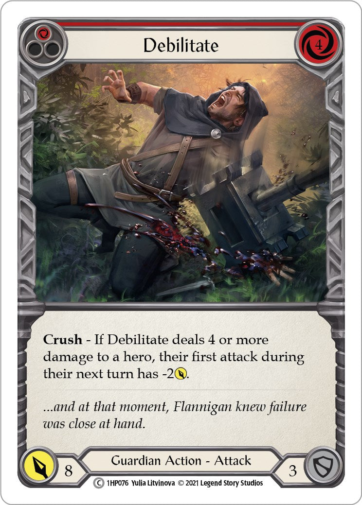 Debilitate (Red) [1HP - 1HP076]