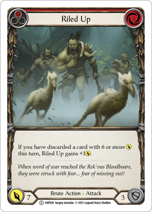 Riled Up (Red) [1HP - 1HP028]