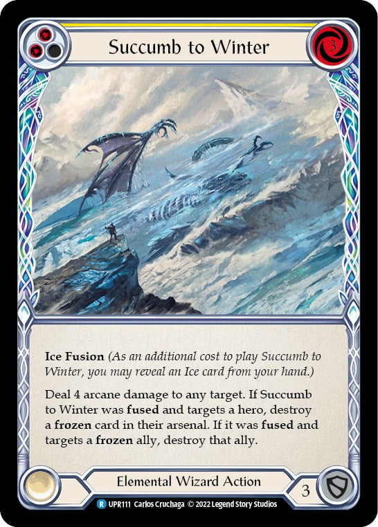 Succumb to Winter (Yellow) [UPR - UPR111]