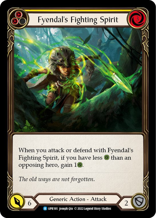 Fyendal's Fighting Spirit (Yellow) [UPR - UPR195]