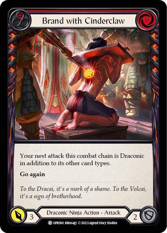 Brand with Cinderclaw (Red) [UPR - UPR060]
