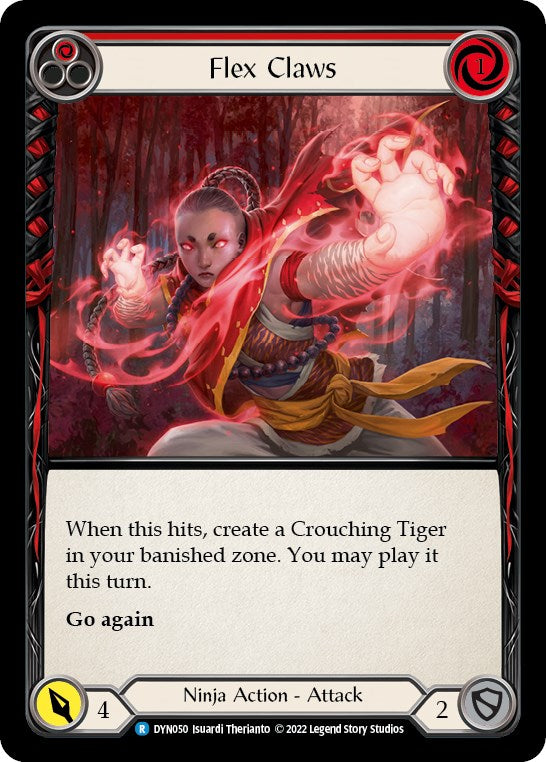 Flex Claws (Red) [DYN - DYN050]