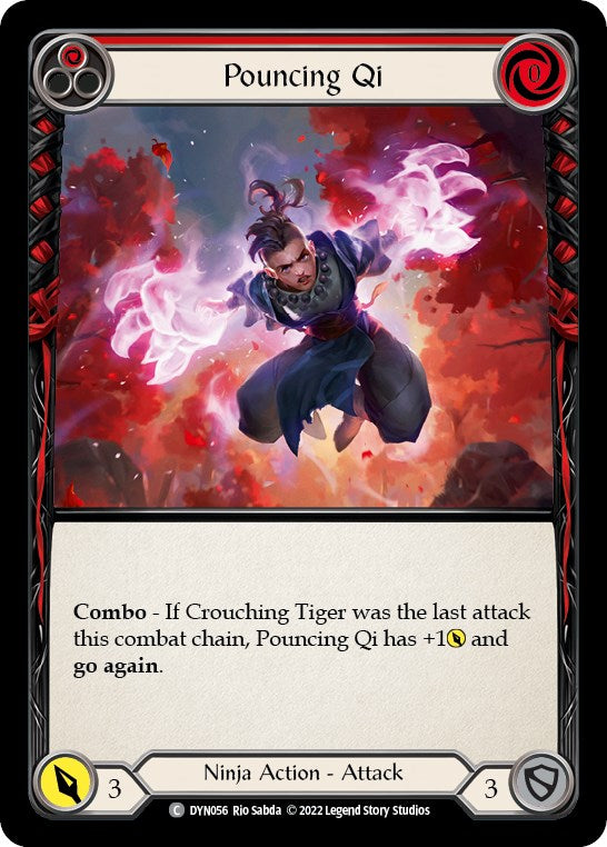 Pouncing Qi (Red) [DYN - DYN056]