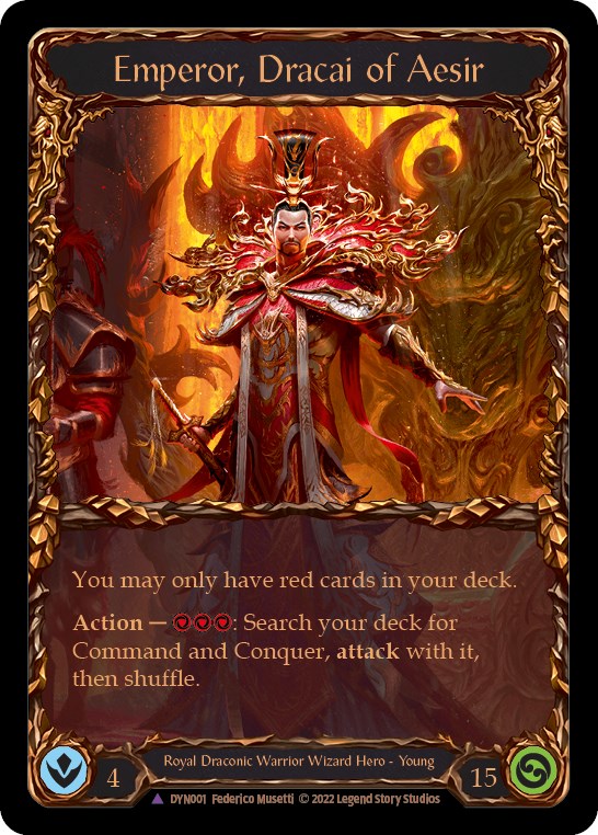 Emperor, Dracai of Aesir (Marvel) [DYN - DYN001]