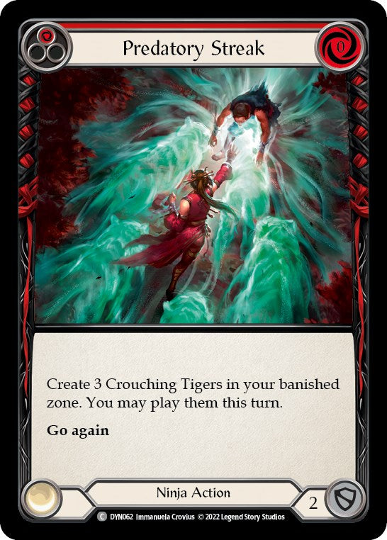 Predatory Streak (Red) [DYN - DYN062]