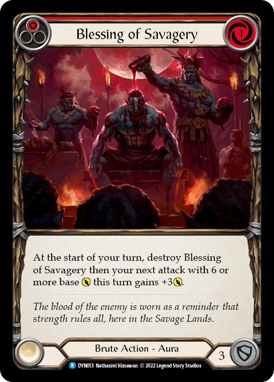 Blessing of Savagery (Red) [DYN - DYN013]