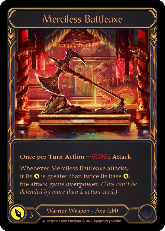 Merciless Battleaxe (Marvel) [DYN - DYN068]