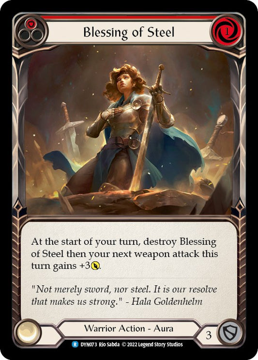 Blessing of Steel (Red) [DYN - DYN073]