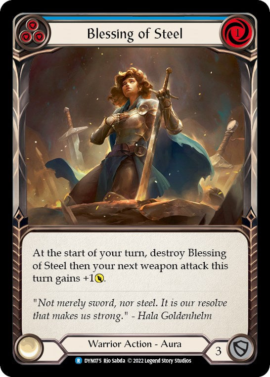 Blessing of Steel (Blue) [DYN - DYN075]