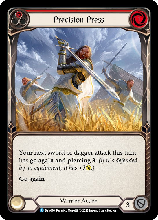 Precision Press (Red) [DYN - DYN076]