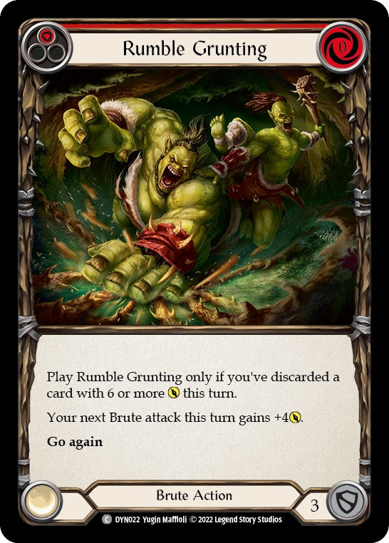 Rumble Grunting (Red) [DYN - DYN022]