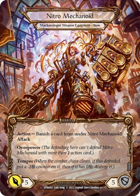 Construct Nitro Mechanoid // Nitro Mechanoid (Marvel) [DYN - DYN092]