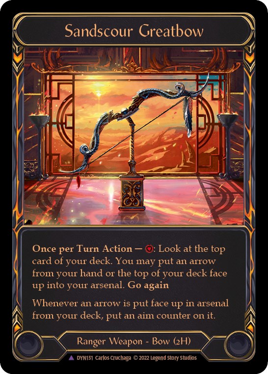 Sandscour Greatbow (Marvel) [DYN - DYN151]