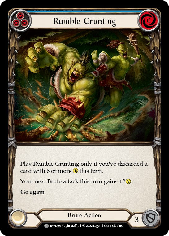 Rumble Grunting (Blue) [DYN - DYN024]