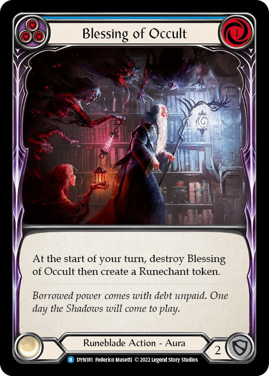 Blessing of Occult (Blue) [DYN - DYN181]