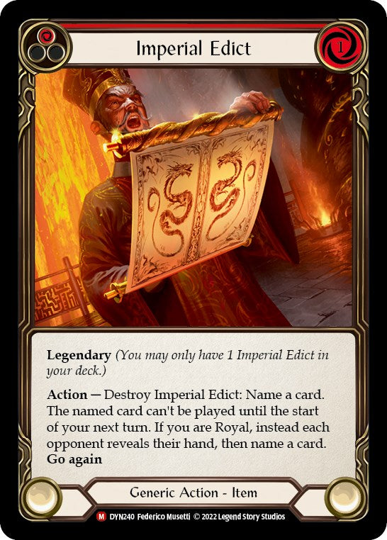 Imperial Edict [DYN - DYN240]