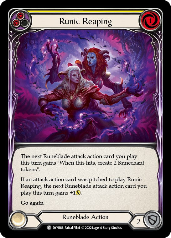Runic Reaping (Yellow) [DYN - DYN186]