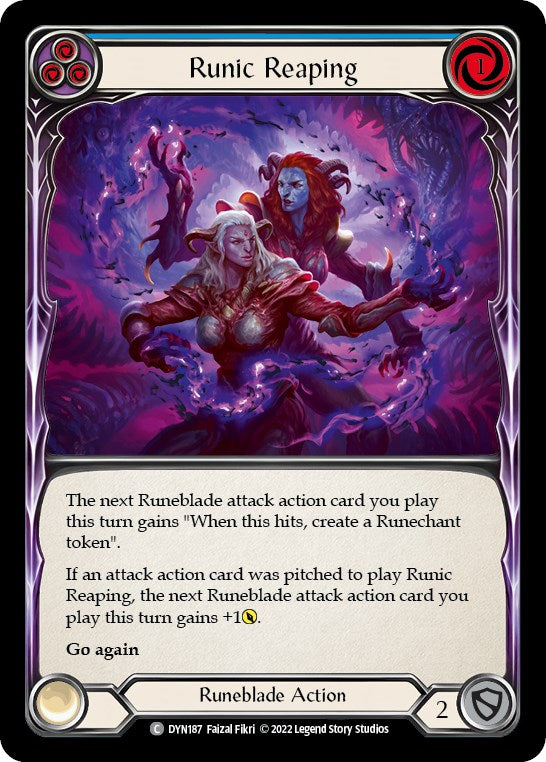Runic Reaping (Blue) [DYN - DYN187]