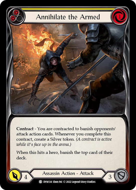 Annihilate the Armed (Yellow) [DYN - DYN134]